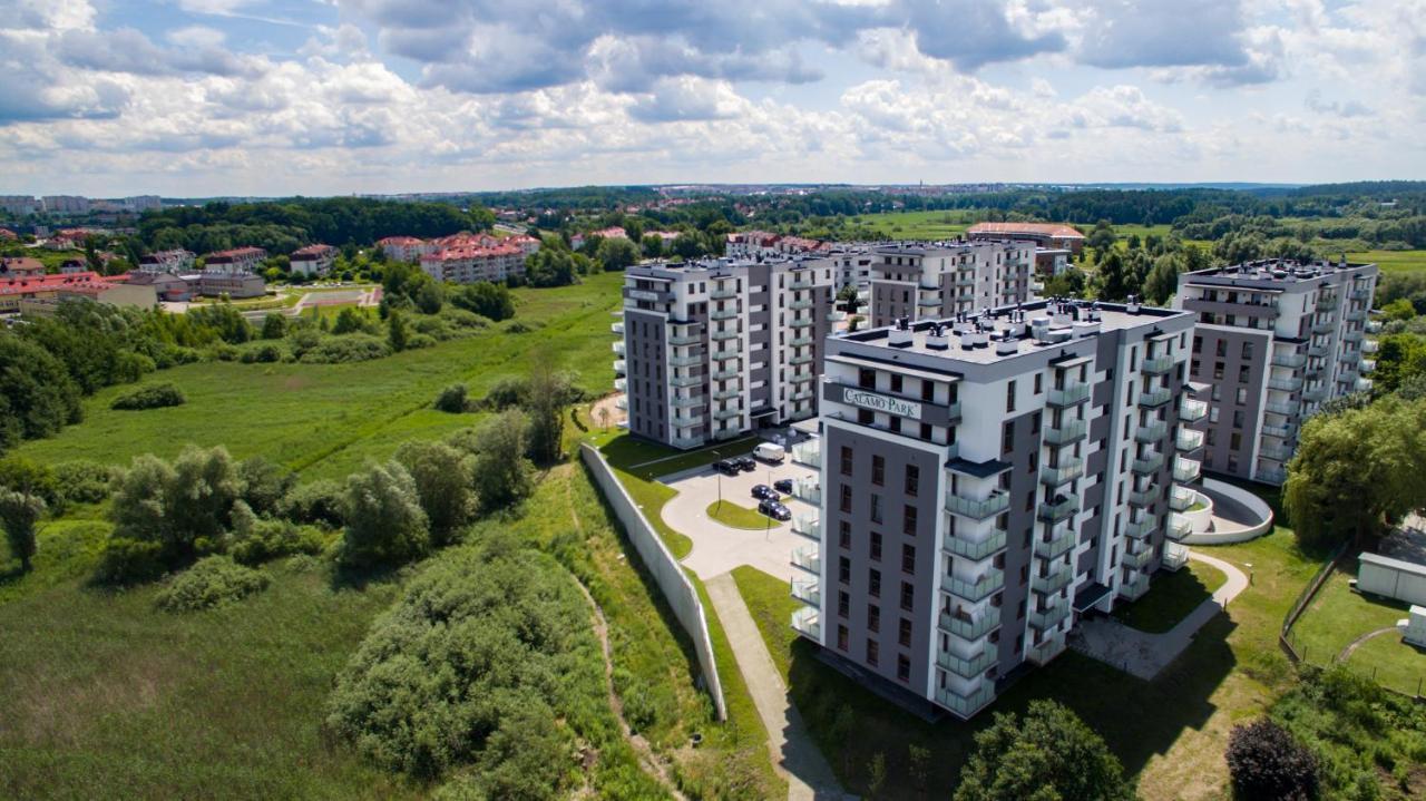 Apartament Naturalny-Lake Apartments, Osiedle Calamo Park-Olsztyn ออลชติน ภายนอก รูปภาพ